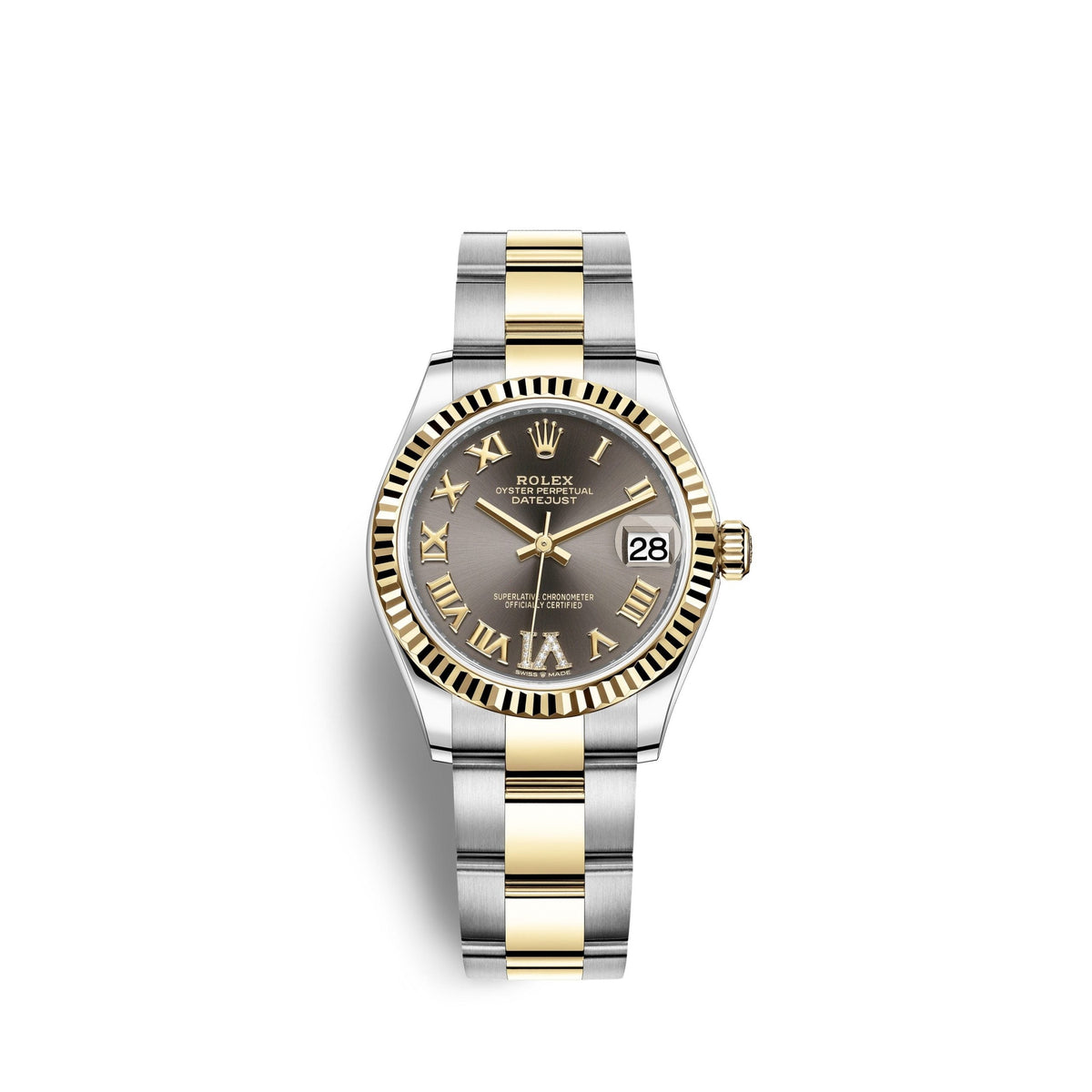Datejust 31, Oystersteel and 18k Yellow Gold, Ref# 278273-0017