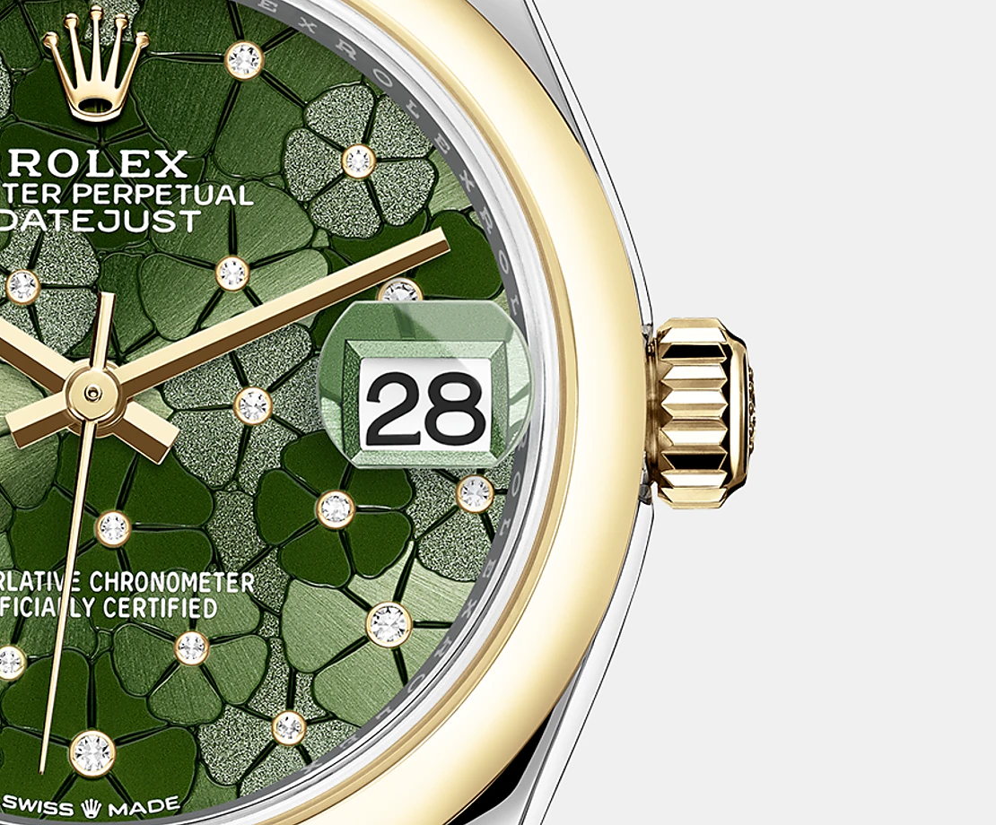 Datejust 31mm, Oystersteel and 18k Yellow Gold and Diamonds, Ref# 278243-0032