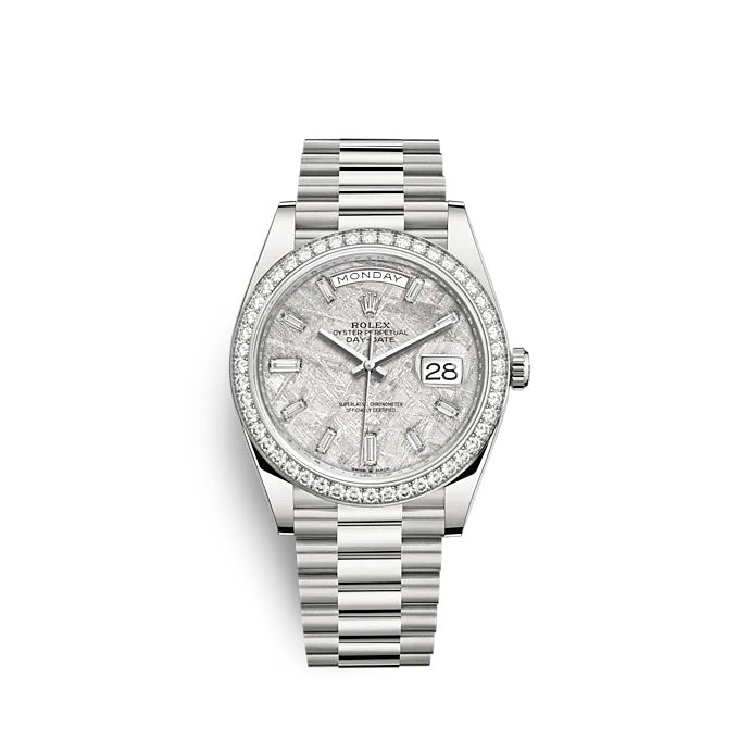 Day-Date 40 White gold Ref# 228349RBR-0040