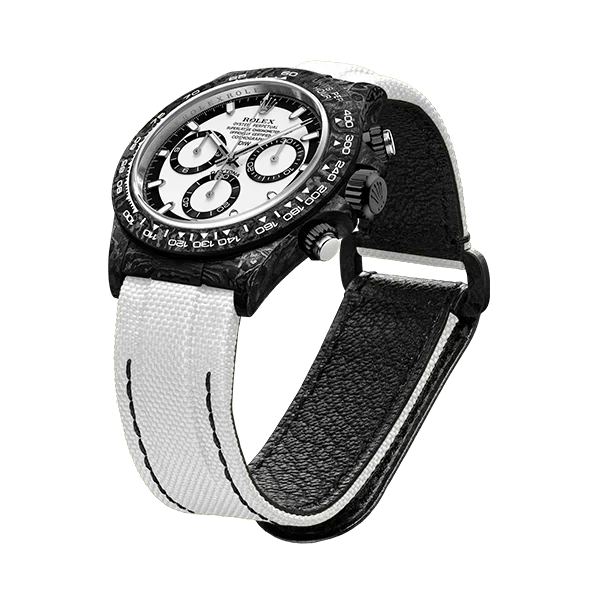 Diw Daytona carbon cream v2 40mm oyster black