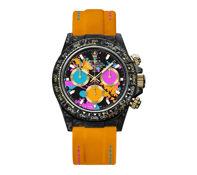 Diw Daytona Motley Orange motley orange 40mm oyster black 116503MTO01