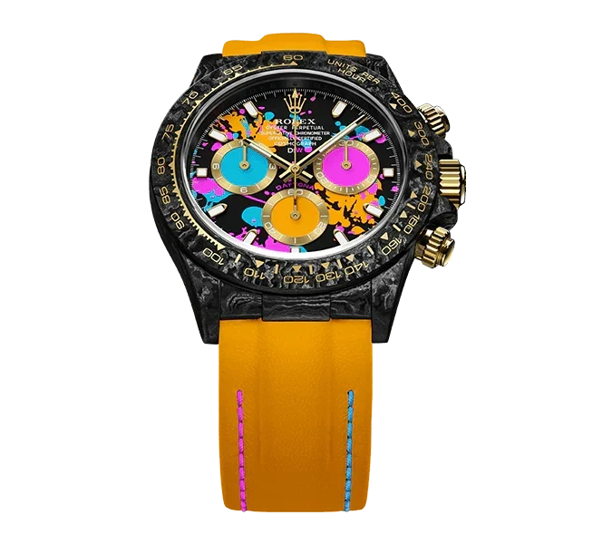 Diw Daytona Motley Orange motley orange 40mm oyster black 116503MTO01