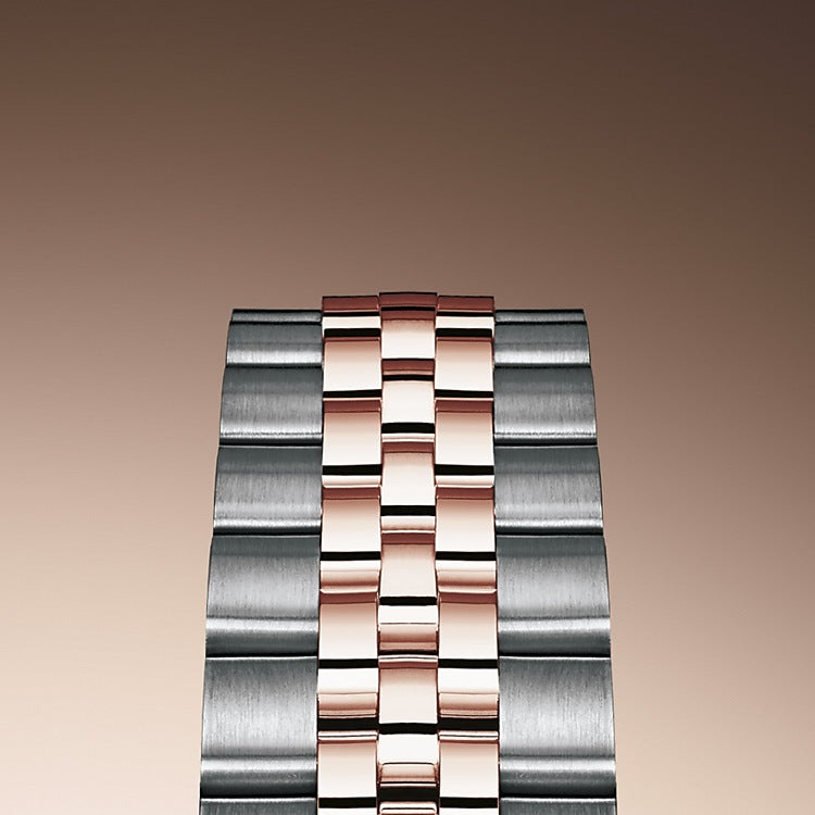 Lady-Datejust 28, Oystersteel and 18k Everose Gold, Ref# 279381RBR-0027