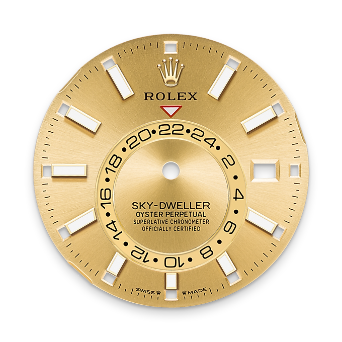 Sky-Dweller, 42mm, 18k Yellow Gold, Ref# 336238-0001